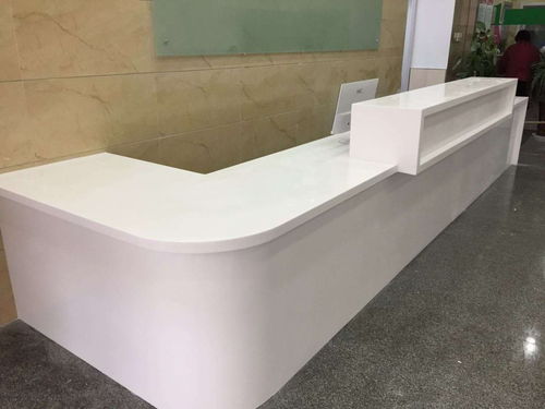 人造石異型接待臺